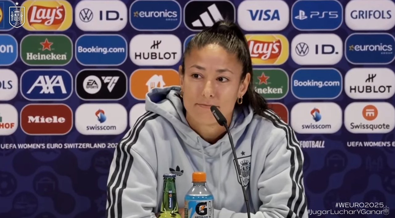 Leila Ouahabi analizó el partido de España ante Italia. Captura/SEFutbol