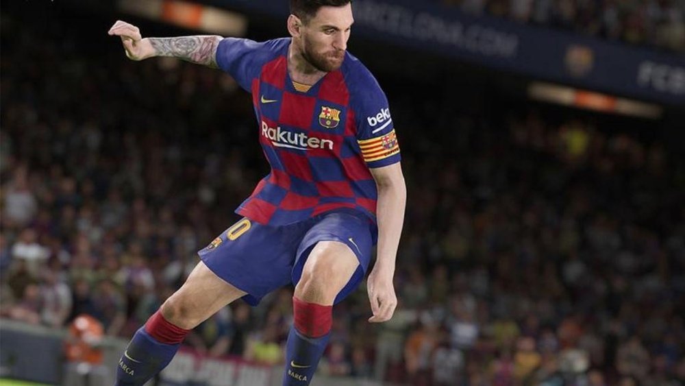 Leo Messi é uma das apostas de licença no PES 2020. Captura/PES