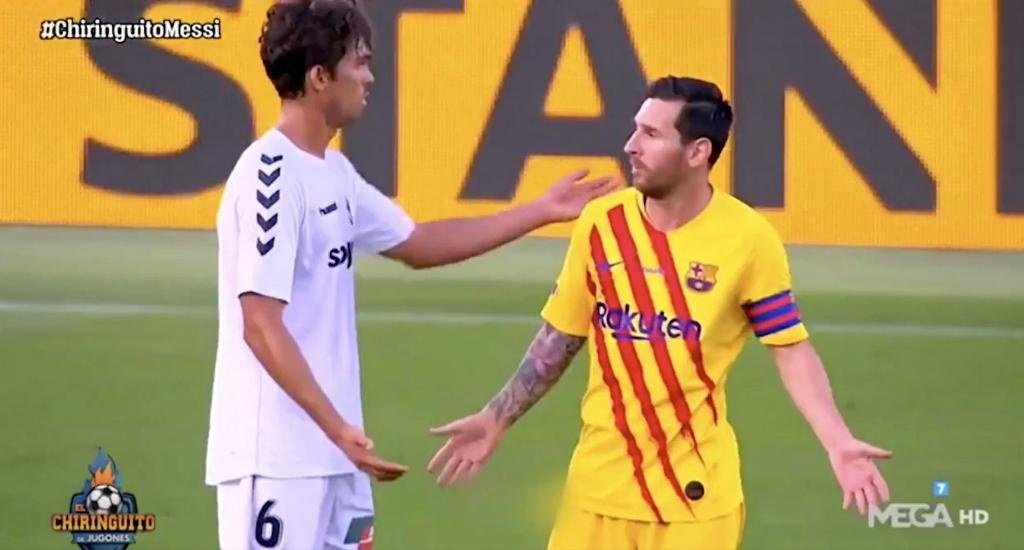 Javier Ribelles narró cómo fue enfrentarse a Leo Messi. Captura/ElChiringuitoTV