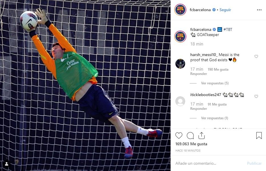 El Barça tira de archivo para presumir de Leo Messi. FCBarcelona