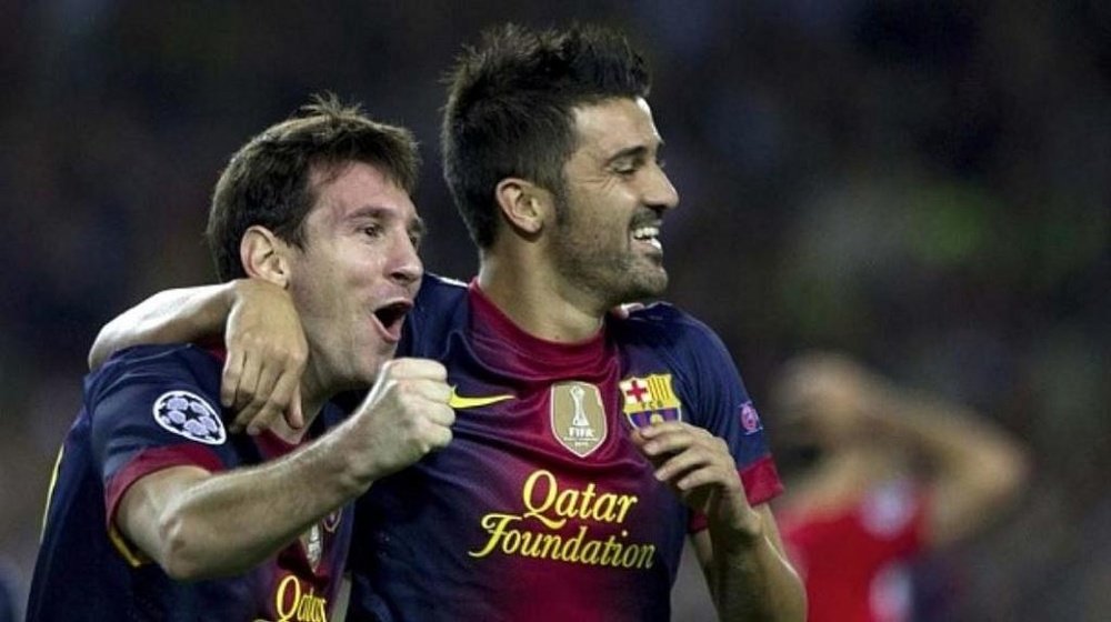 Villa clarifies why he left Barca. EFE