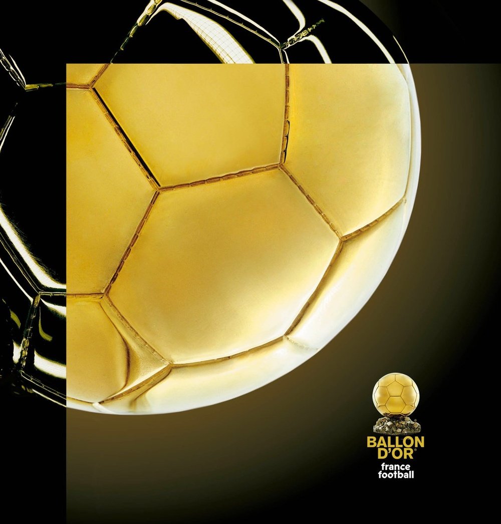 The official image for this year's Ballon d'Or. FranceFootball