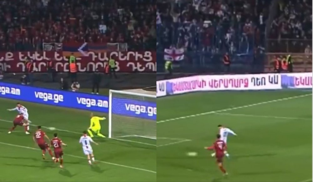 Mikautadze trascina la Georgia con una preziosa doppietta. UEFATV