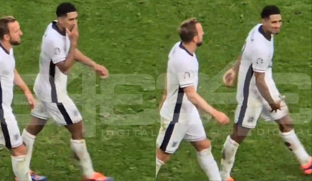 UEFA is investigating Jude Bellingham for inappropriate conduct. Screenshot/343_digital