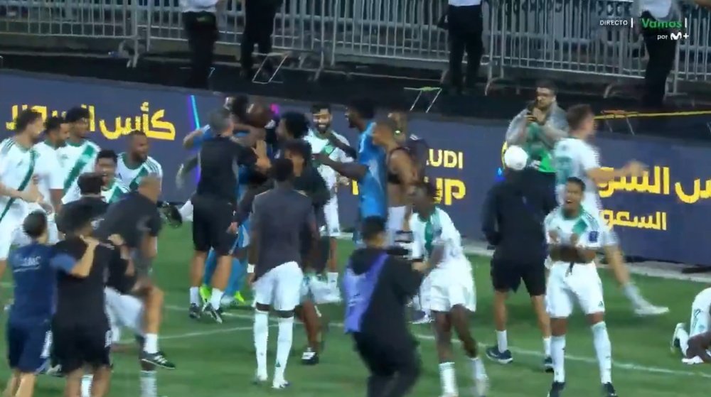 Al-Ahli SFC crowned Saudi Super Cup champions. Capture/Vamos