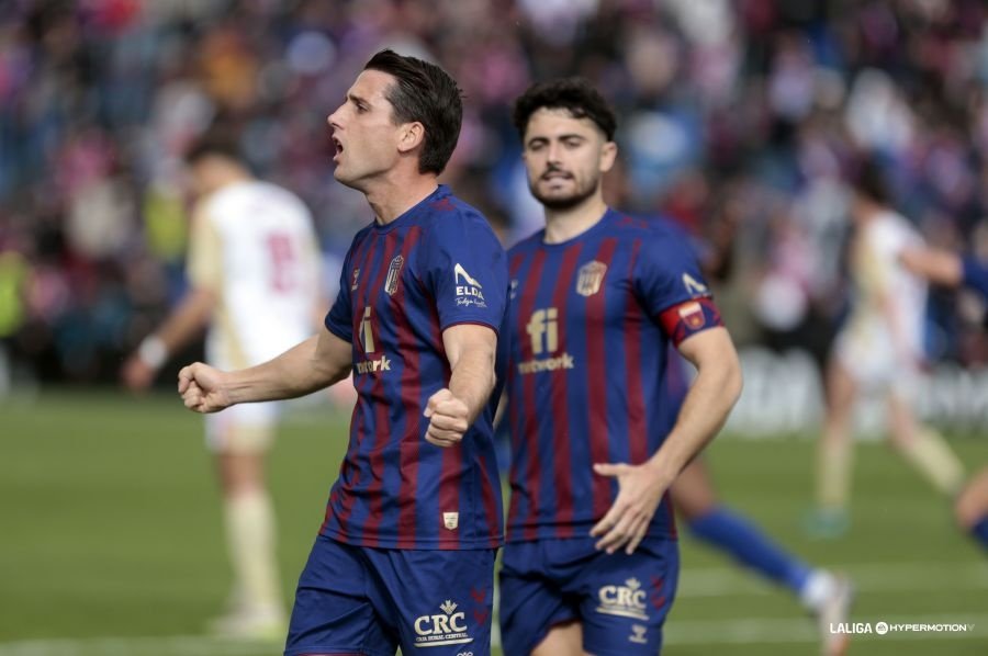 Eldense y Mirandés empataron a dos. LaLiga