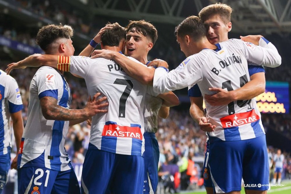 El Espanyol venció por 2-0 al Valladolid. LaLiga