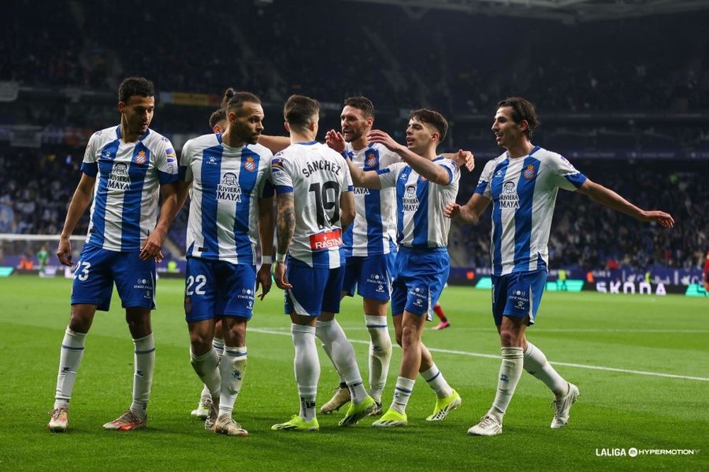 El Espanyol venció por 3-0al Mirandés. LaLiga