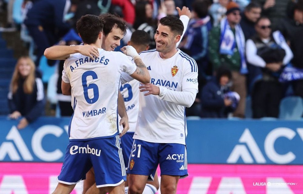El Zaragoza venció por 2-0 al Andorra. LaLiga