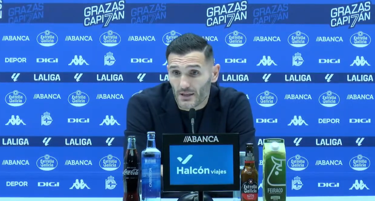 Lucas Pérez, emocionado: 