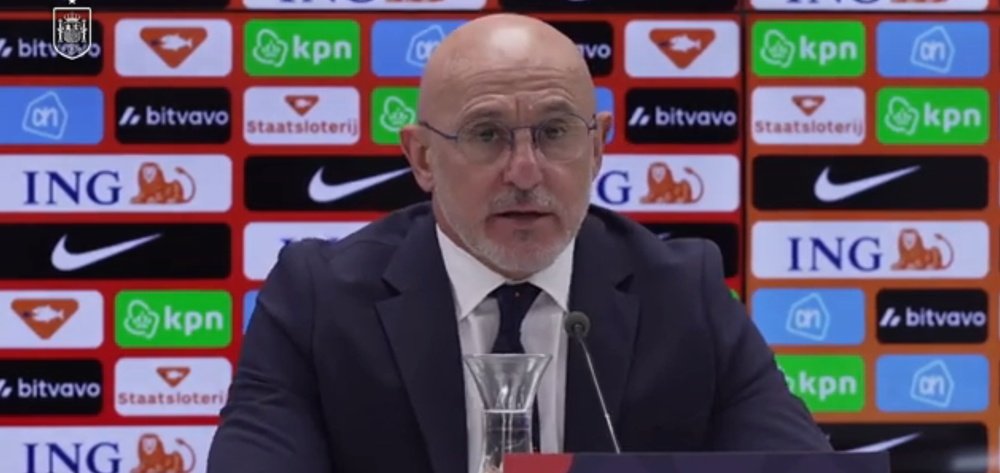 De la Fuente analyse le match nul contre les Pays-Bas. Capture/SeFutbol