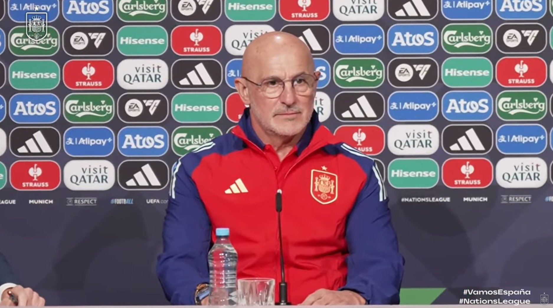 Luis de la Fuente analizó la final ante Portugal. Captura/SeFutbol