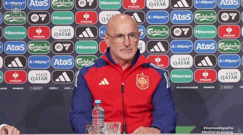 Luis de la Fuente analizó la final ante Portugal. Captura/SeFutbol