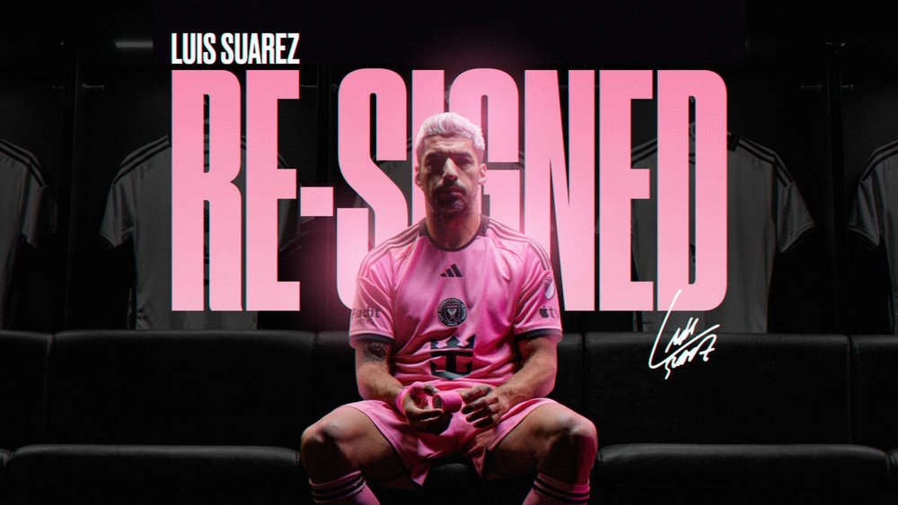 Luis Suarez will stay with Inter Miami until the end of the 2025 MLS season. Inter Miami