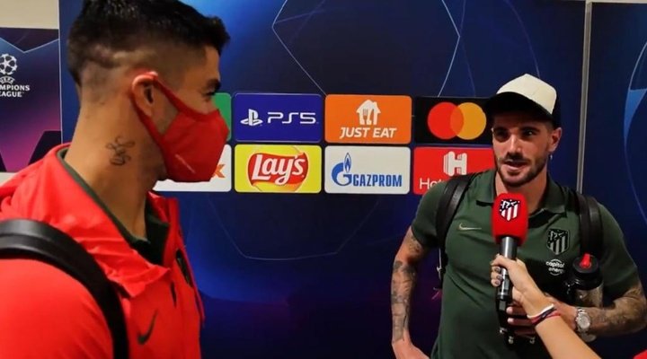 Suárez y De Paul tuvieron una distendida doble entrevista