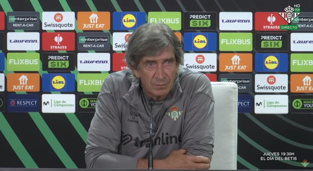 Pellegrini habló sobre Declan Rice. Youtube/RealBetis