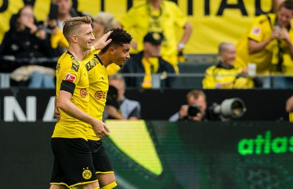 Sancho: My future? I just want to do well with Dortmund. AFP