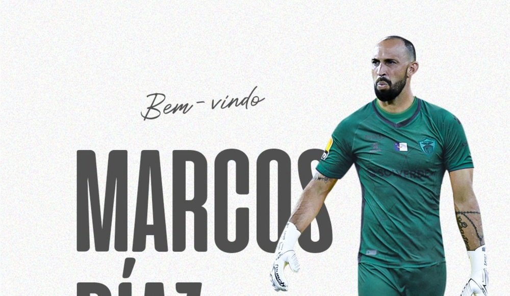 Marcos Díaz, nuevo jugador del Santa Clara. Twitter/CD_SantaClara