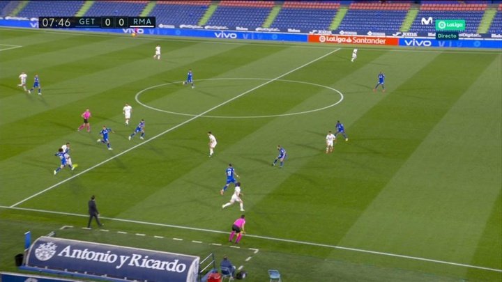 Mariano goal disallowed by centimetres!