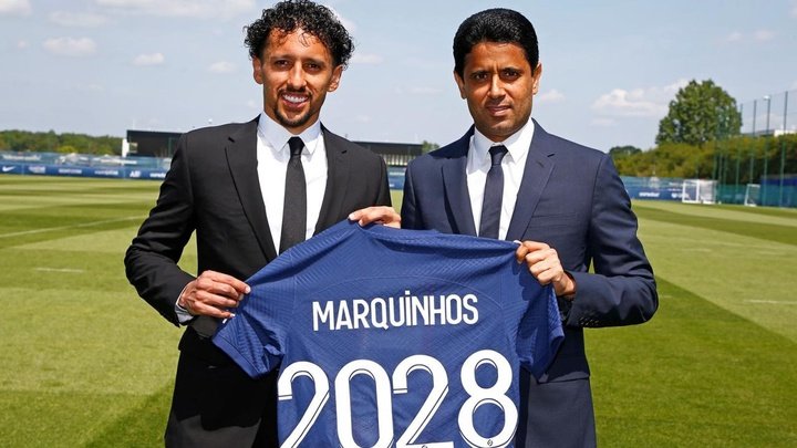 OFICIAL: el PSG renueva a Marquinhos hasta 2028