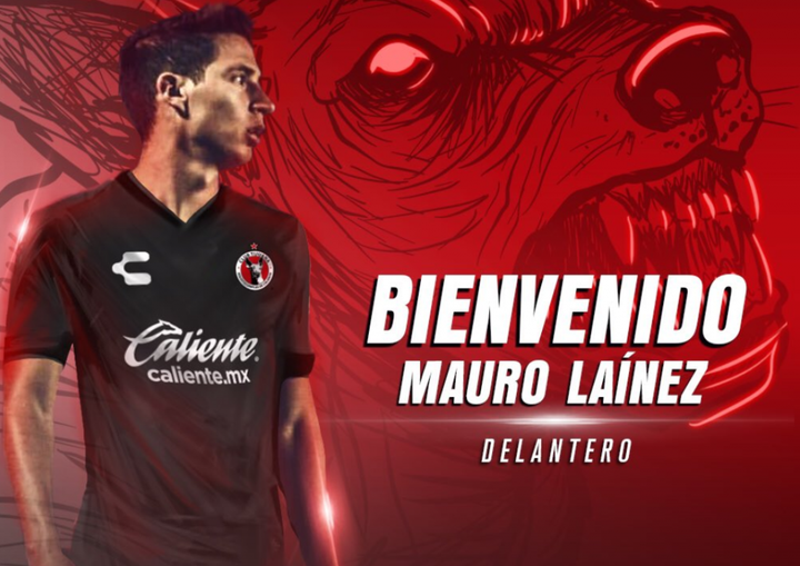 Tijuana ficha a Mauro Lainez