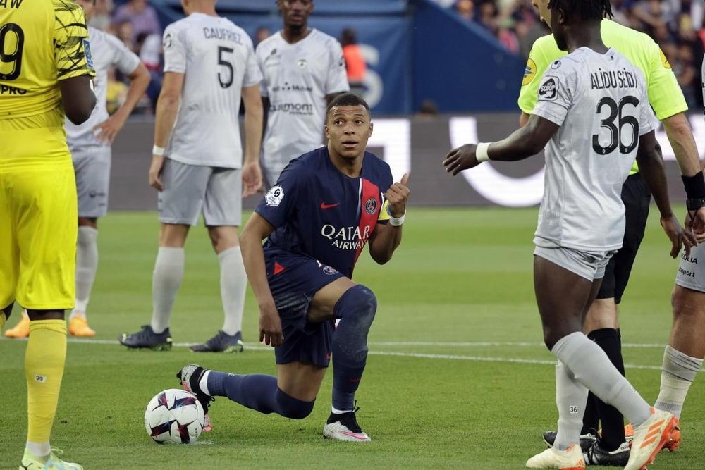 Mbappé acabó el torneo como máximo goleador. EFE