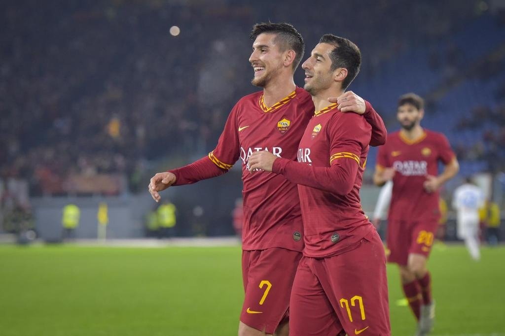 Roma won a seven goal thriller in Cagliari. Twitter/ASRomaEspanol