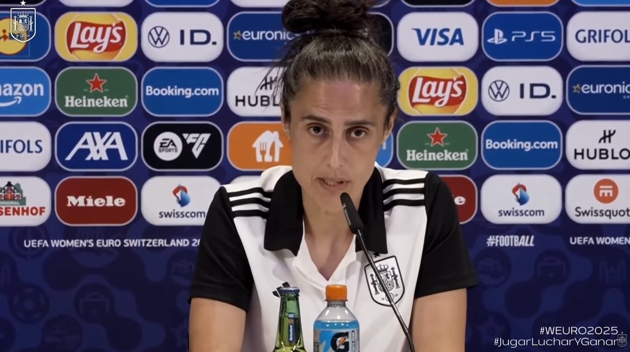 Montse Tomé analizó el partido ante Italia. Captura/SeFutbol