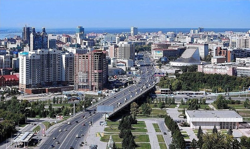 Imagen de Novosibirsk, Rusia, ciudad que no tiene equipo en Primera División.