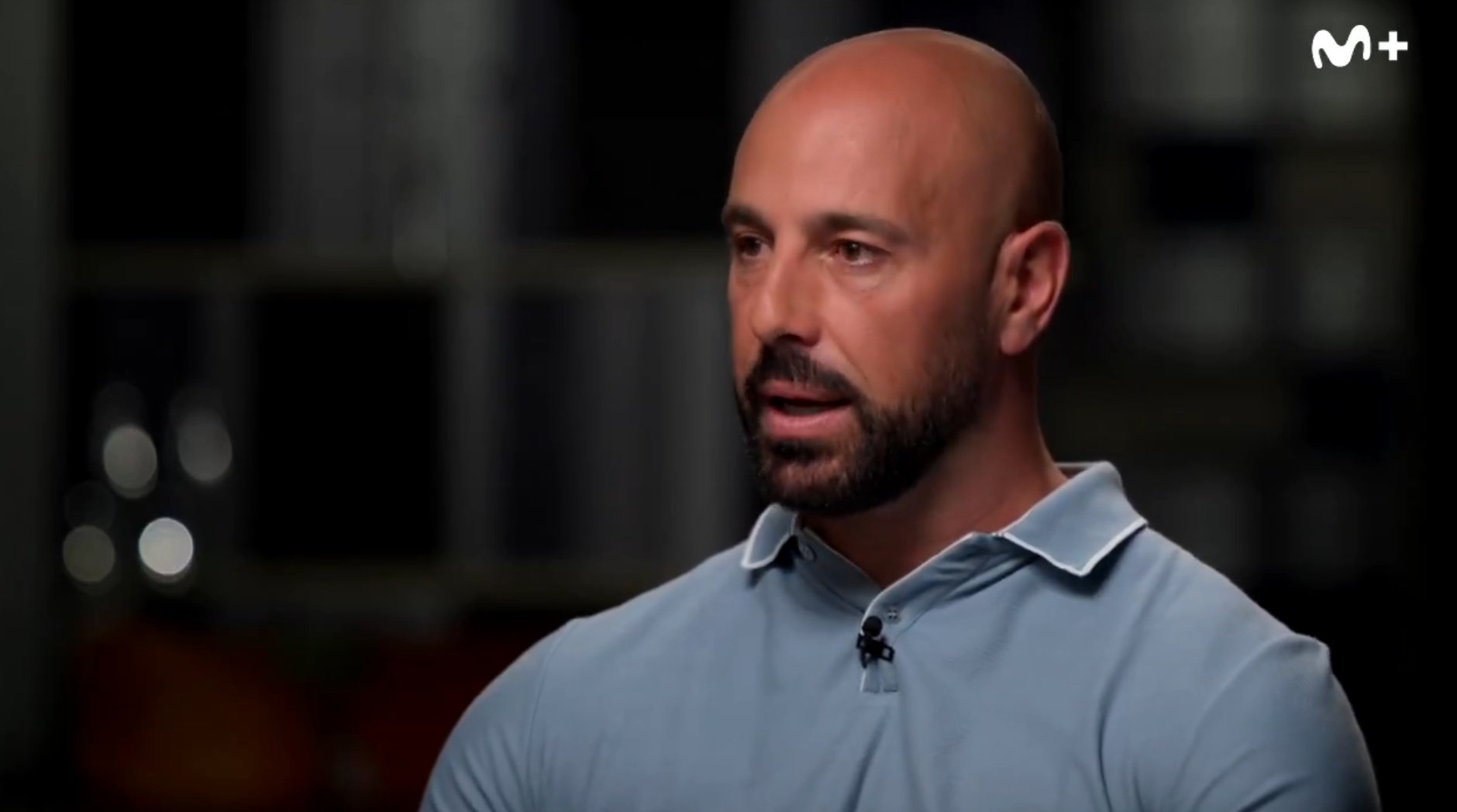 Pepe Reina anunció su retirada. Captura/Movistar
