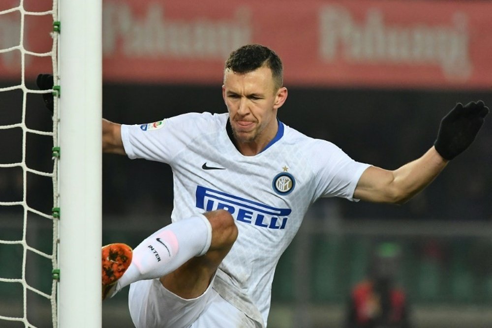 Antonio Conte wants Ivan Perisic to stay at Inter Milan. AFP
