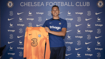 Slonina will join Chelsea at the beginning of 2023. Twitter/Chelsea