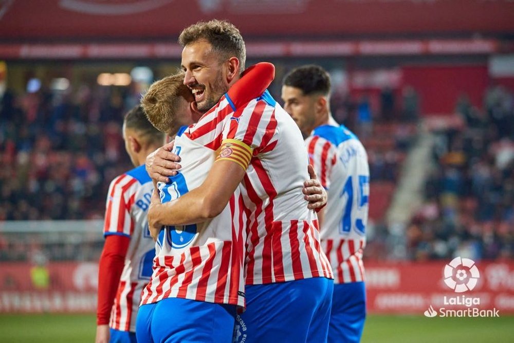 Stuani hizo un llamamiento a la afición del Girona. LaLiga