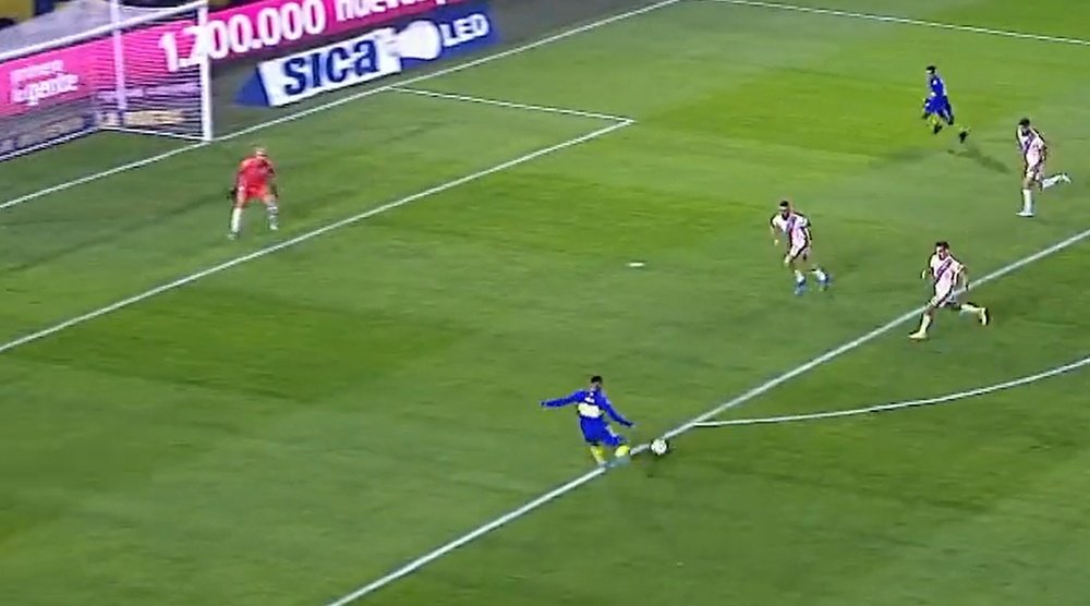 Boca venció por 2-1 a Arsenal de Sarandí. Captura/TNTSports