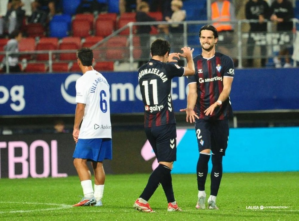 El Eibar venció por 2-0 al Andorra. LaLiga