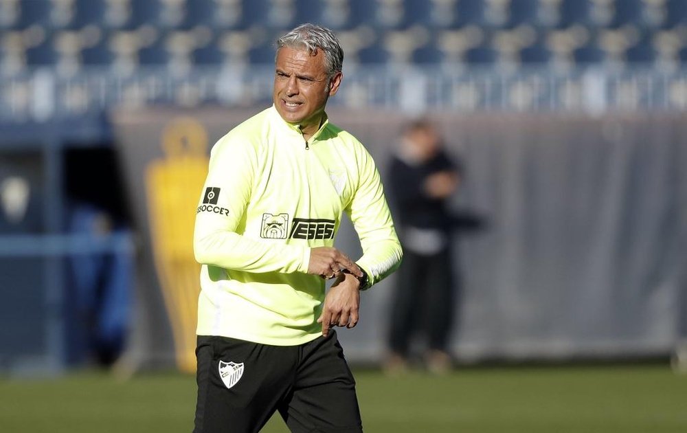El futuro de Sergio Pellicer es una incógnita. MalagaCF