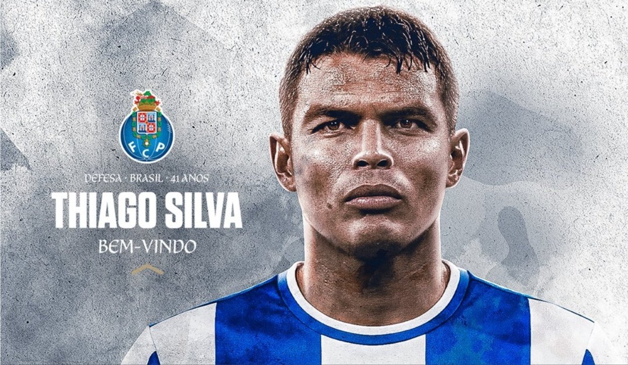 Thiago Silva vuelve a Europa y firma con el Oporto a sus 41 años