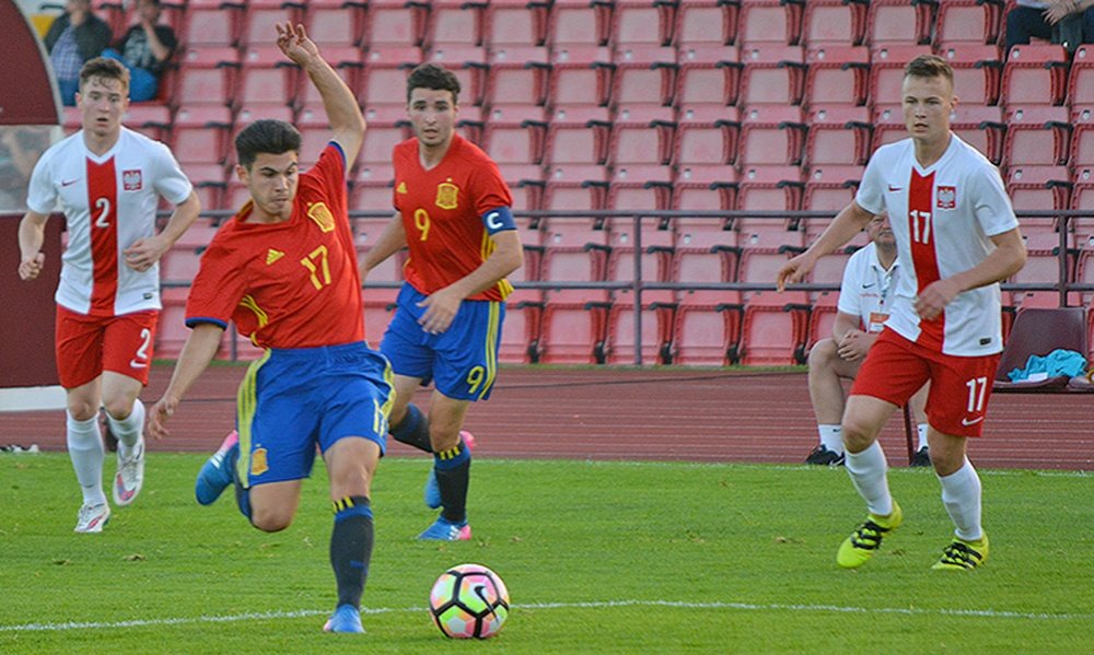 España Sub 17 logró ganar el encuentro. SeFútbol