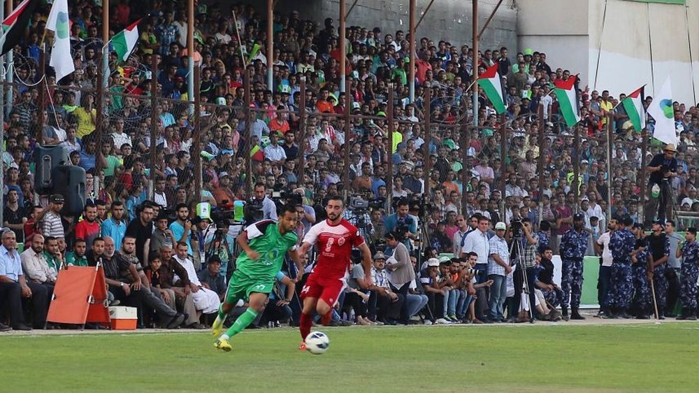 La final de la Copa Palestina se retrasará por un veto de Israel. AFP