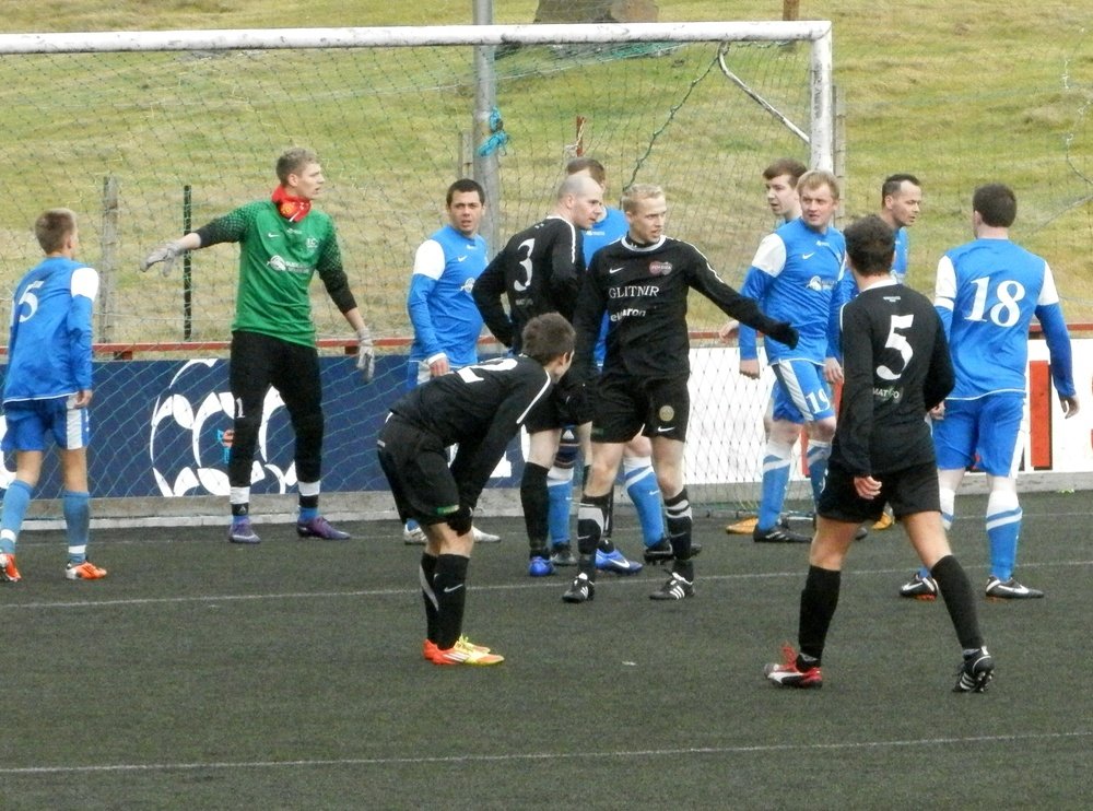 Imagen de un partido de la Tercera División de Islandia. Wikipedia