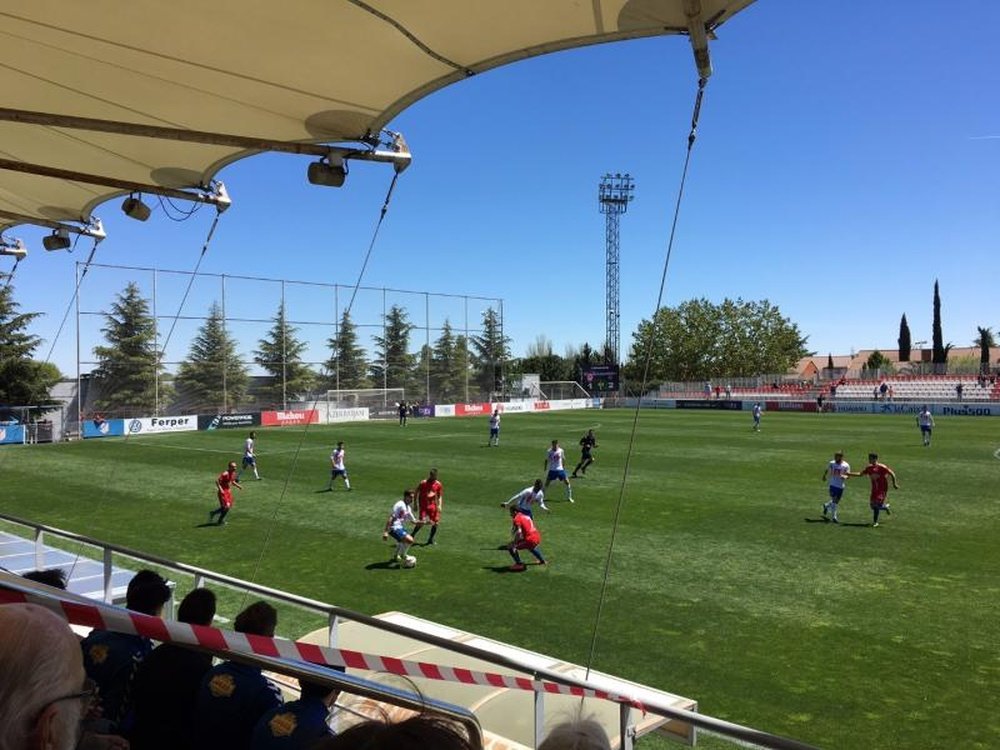 El Rayo vuelve al Cerro del Espino. RayoMajadahonda