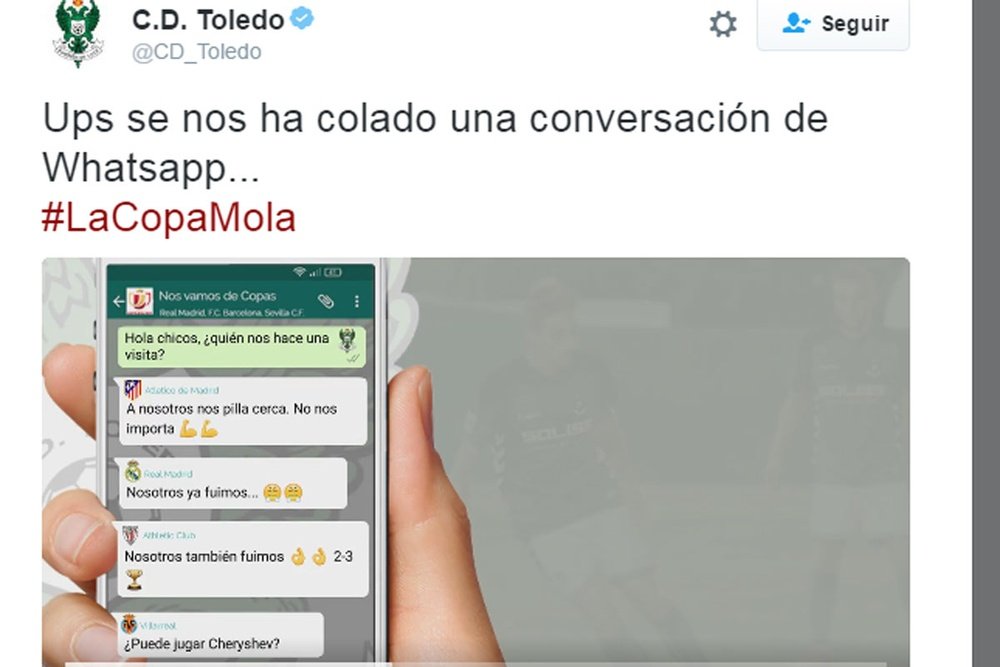El anuncio del Toledo que ha causado furor. CDToledo