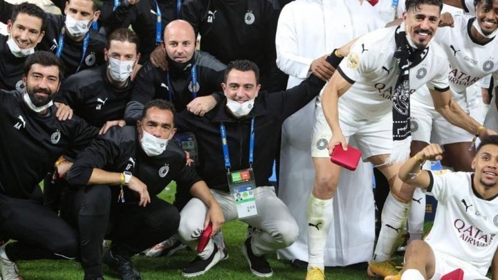 Cuarto título para Xavi en Catar: el Al Sadd se lleva la Copa del Emir