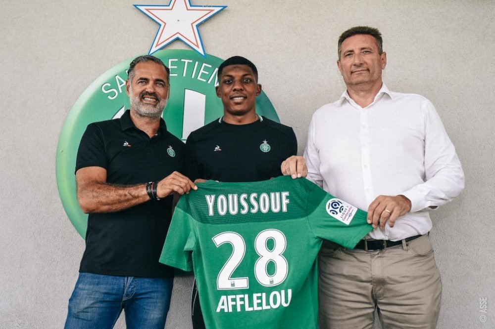 Youssouf signe jusqu'en 2023. Twitter/ASSEofficiel