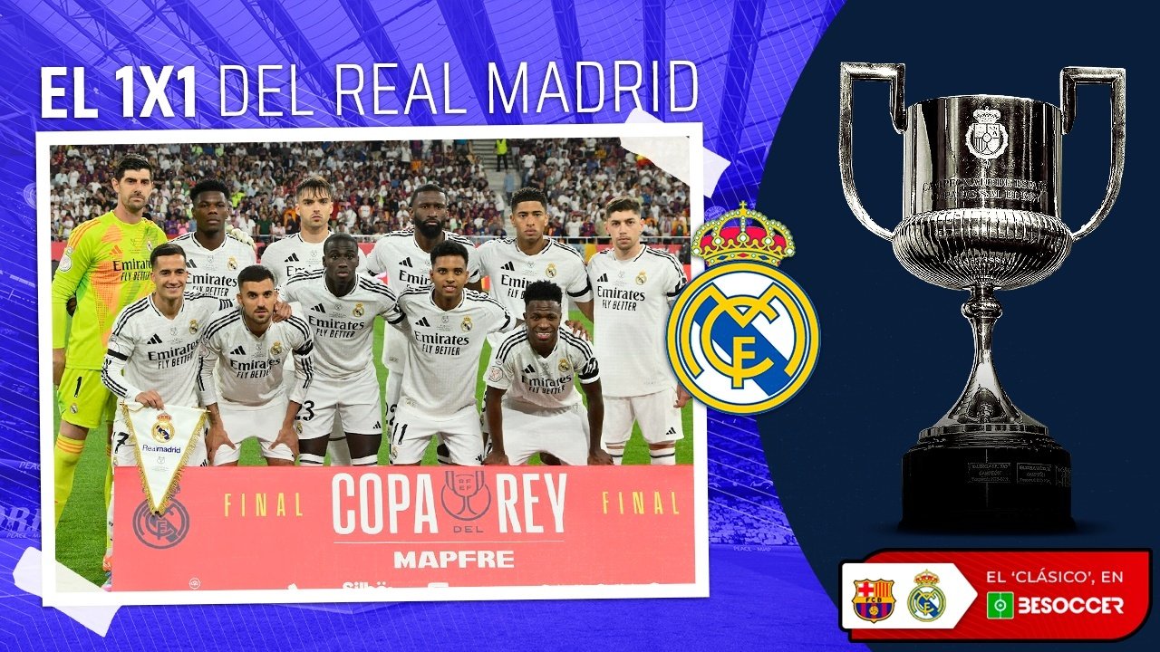 El 1x1 del Real Madrid en el Clásico. BeSoccer