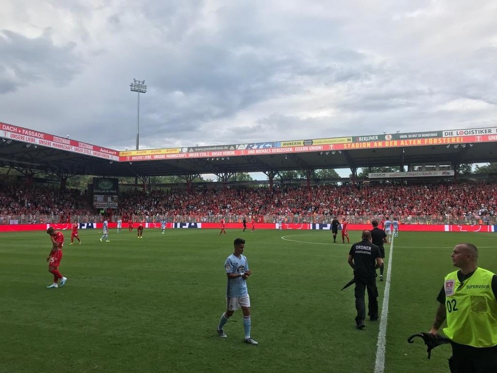 El Celta gana en Alemania. Twitter/fcunion