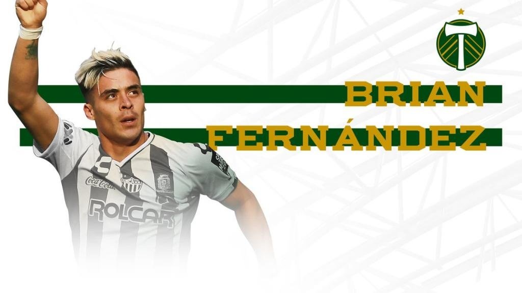 Brian Fernández fichó por Porland Timbers. TimbersFC