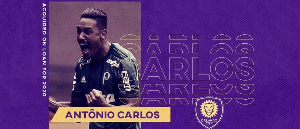 Antônio Carlos se marcha cedido al Orlando City. OrlandoCity