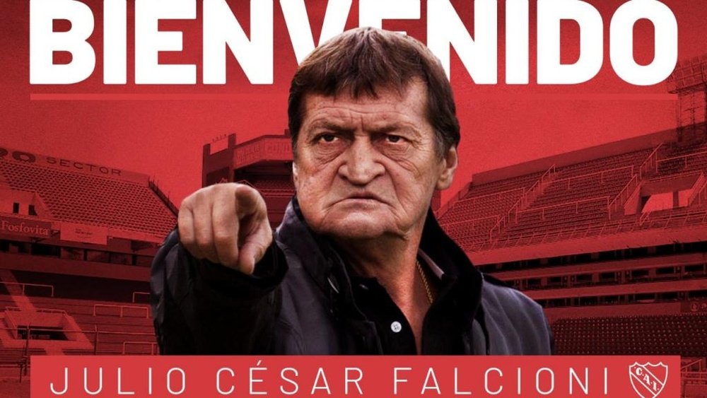 Falcioni, nuevo entrenador de Independiente. Independiente