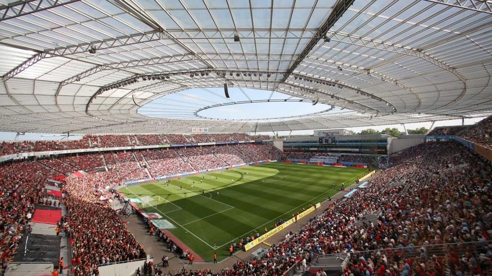 La BayArena de Leverkusen accueillera le match Ukraine-Italie. B04